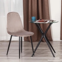 Стул BREEZE (mod. JSC-58) (coffee кофейный HLR 9 / чёрный) - Изображение 1